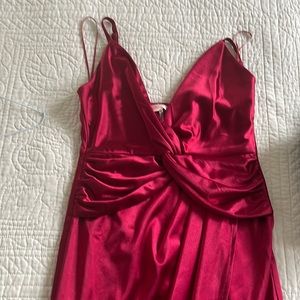 Perfect Holiday Dress- burgundy and black